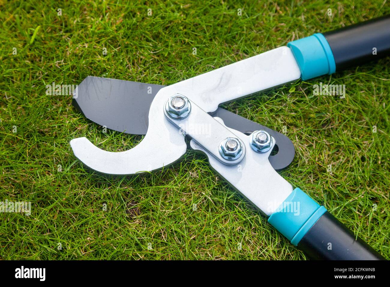 Close-up of pruning loppers Stock Photo