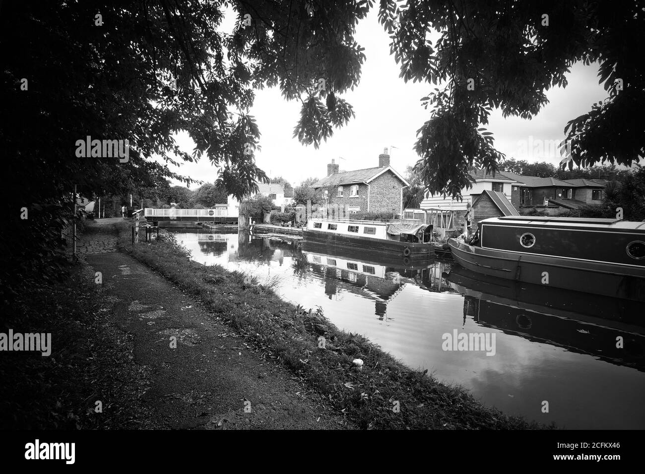 Leeds Liverpool Canal Maghull, Merseyside Stock Photo - Alamy