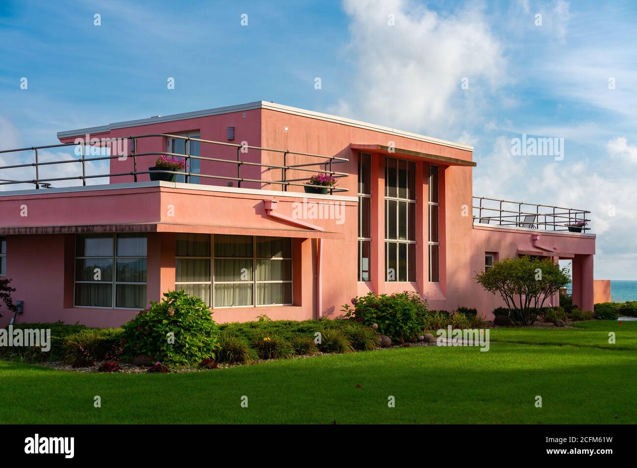 Beverly Shores, Indiana / United States September 2nd 2020 Historic