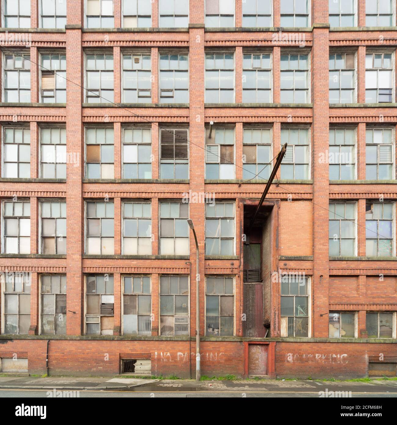 Bolton textile mill number 2, taken from Cawdor Street, Farnworth. Cotton Mill built early 1900s