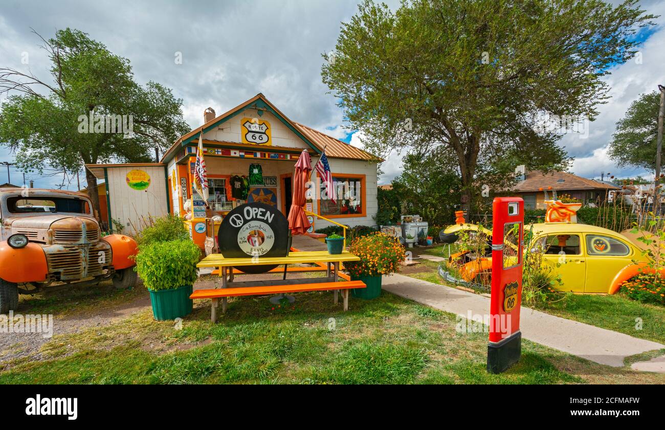Arizona, Historic Route 66, Seligman, store Stock Photo Alamy