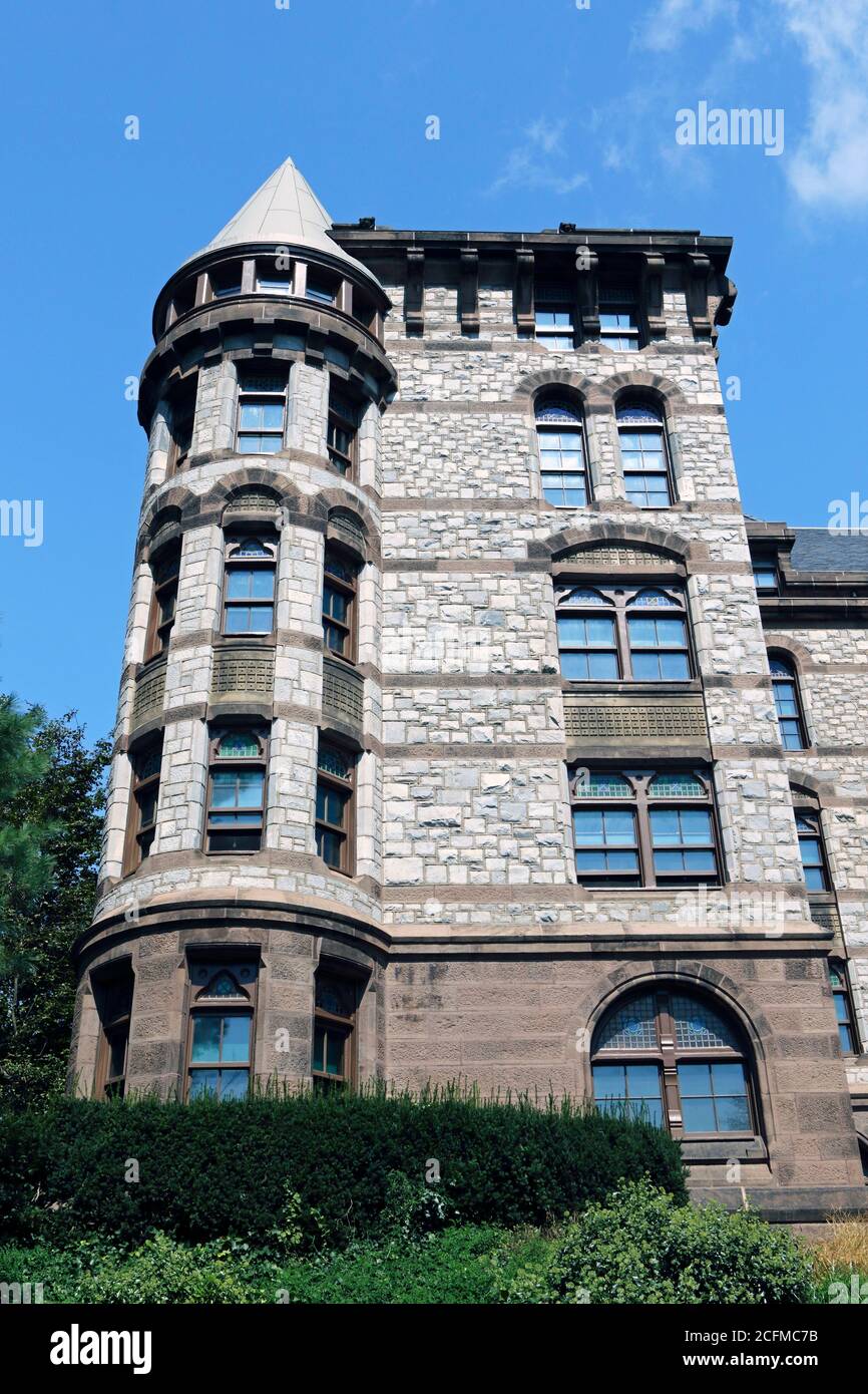 Windows of Princeton University. Princeton, New Jersey, USA Stock Photo