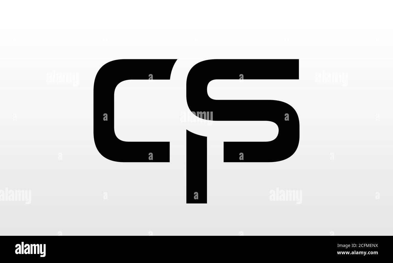 Initial letter QS logo design with modern business typography vector ...