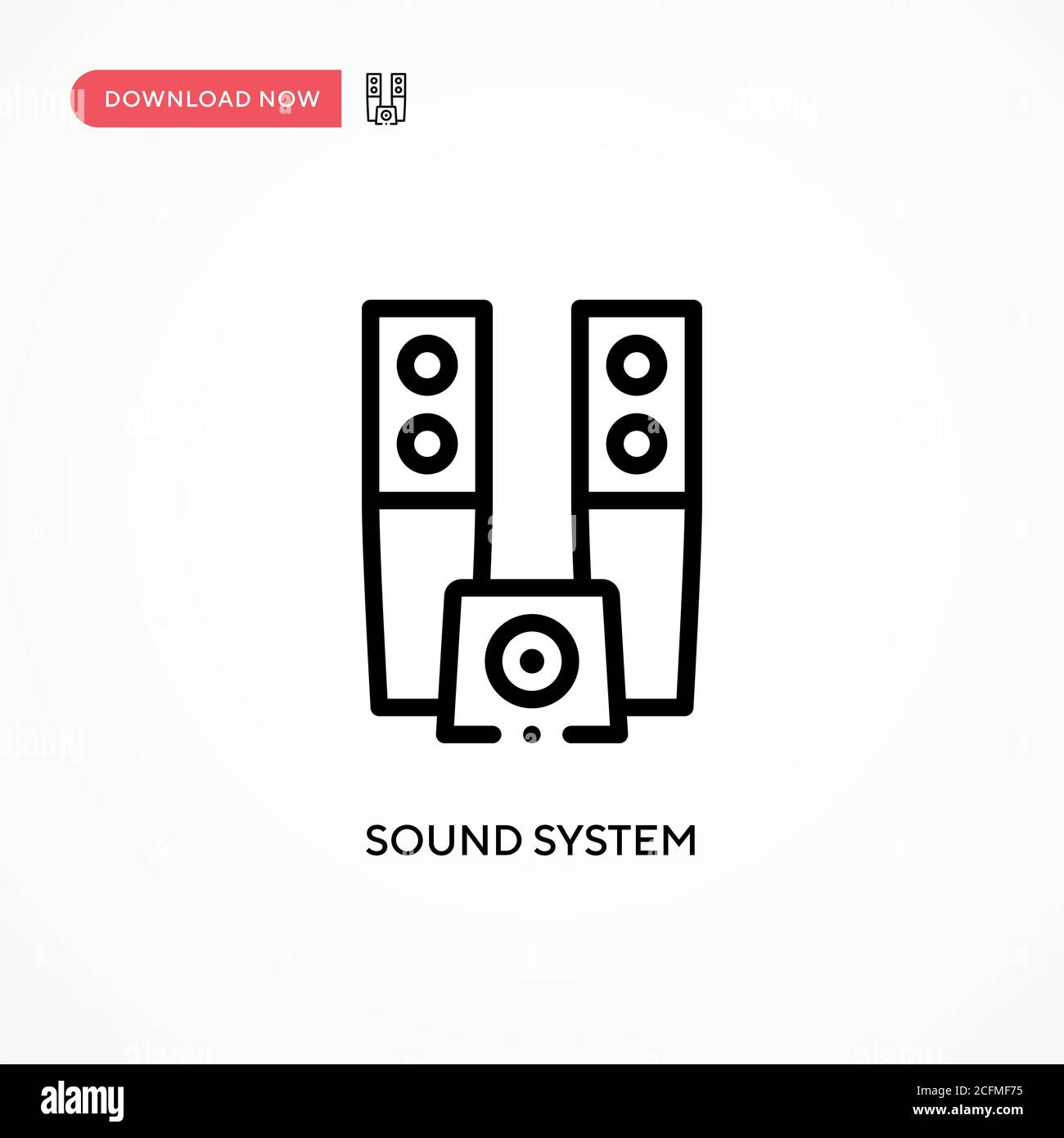 Mobile subwoofer Stock Vector Images - Alamy