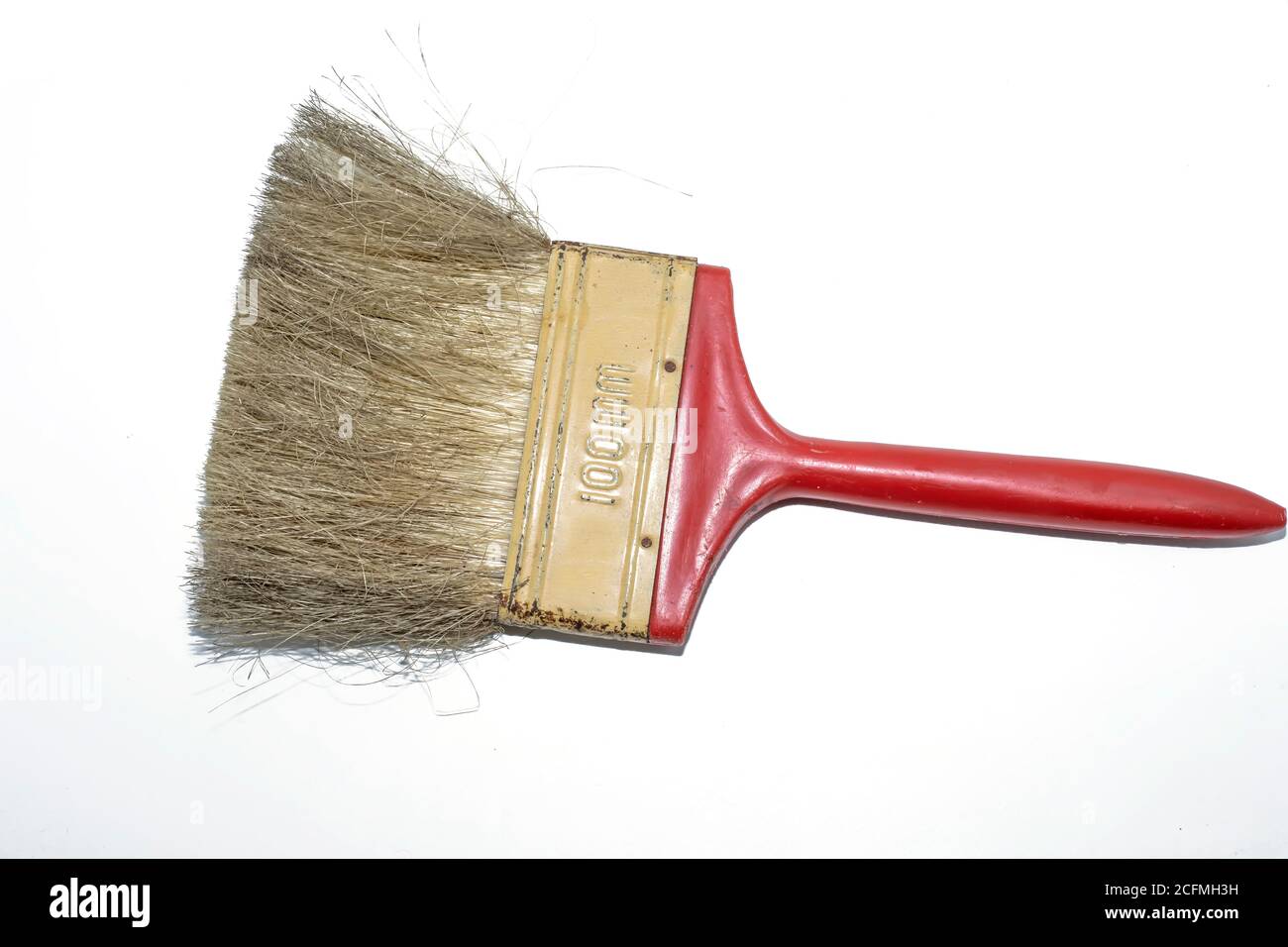 Paint brush isolated on white background Stock Photo