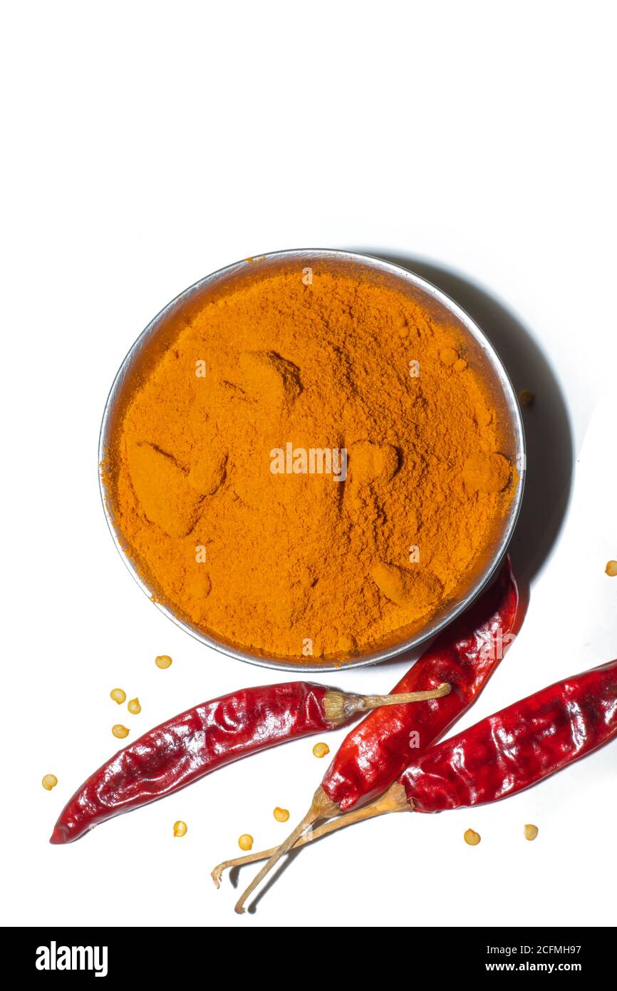 Mirchi powder Cut Out Stock Images & Pictures Alamy