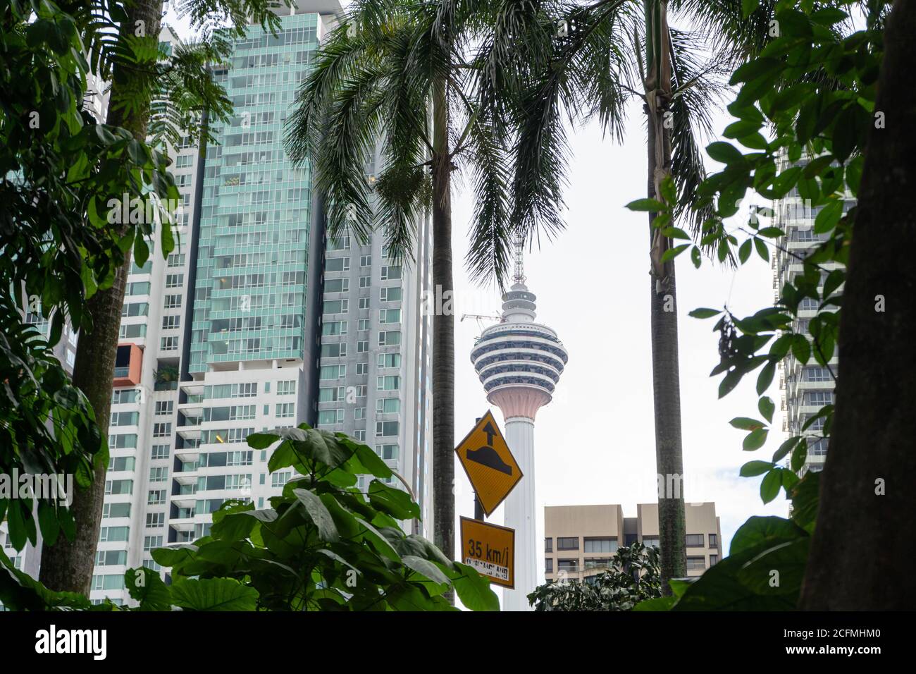 Aerial view tallest tv tower hi-res stock photography and images - Alamy