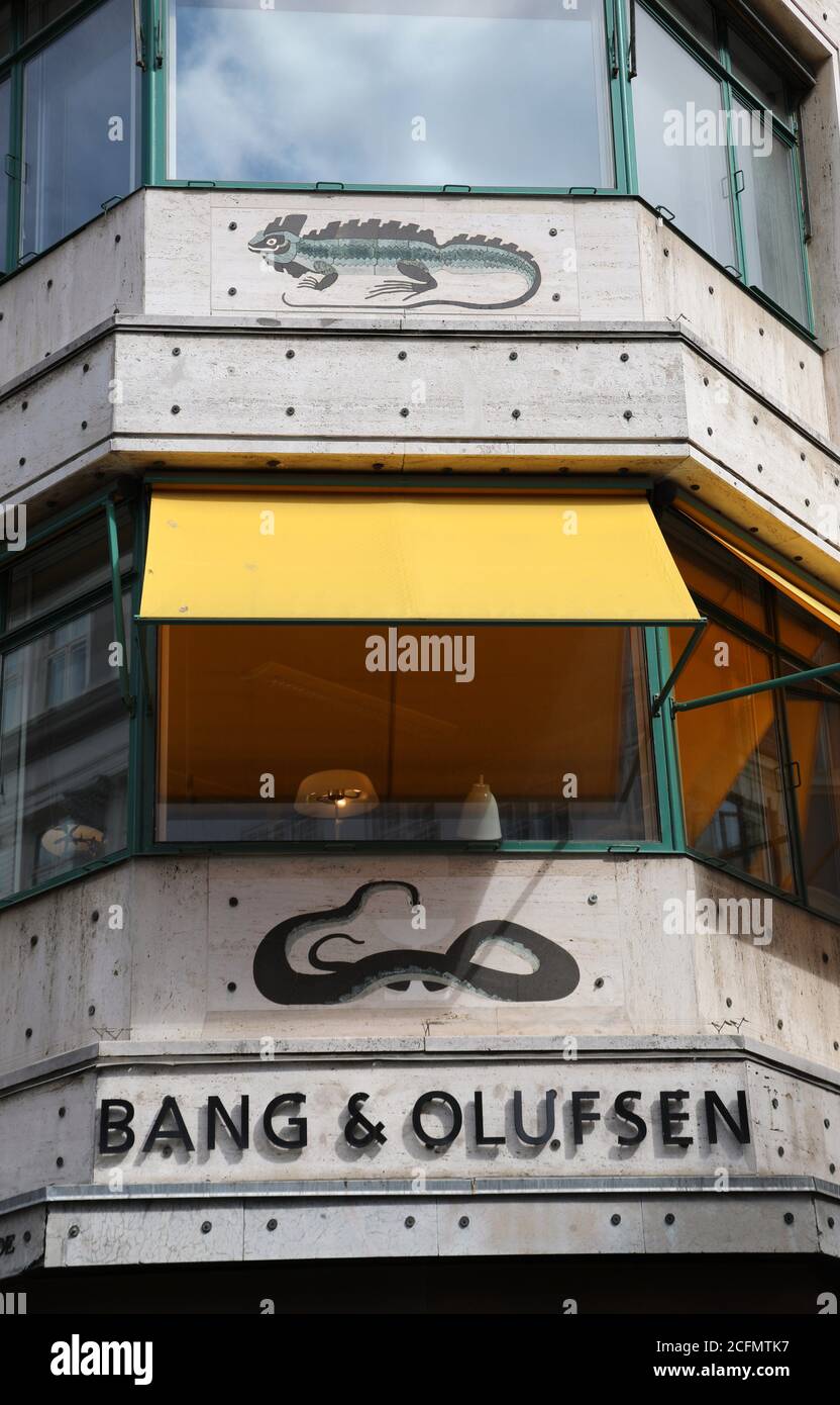 Bang and Olufsen Copenhagen Stock Photo Alamy