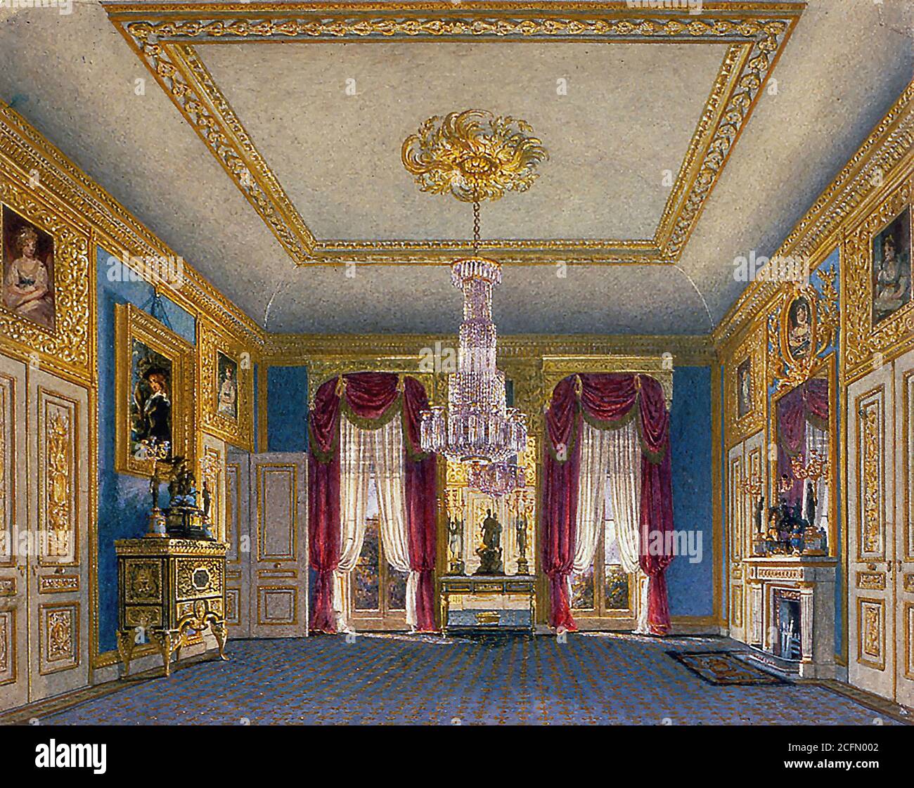 Wild Charles Carlton House the AnteRoom 2 (Looking South