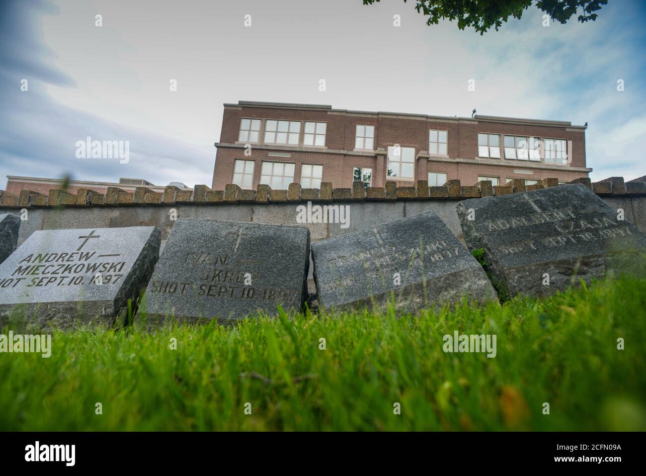 HAZLETON, PA JUNE 30 Tombstones in the pauper section of St