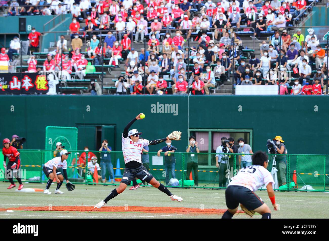Kanagawa, Japan. 6th Sep, 2020. Yukiko Ueno (Bee Queen) Softball 53rd