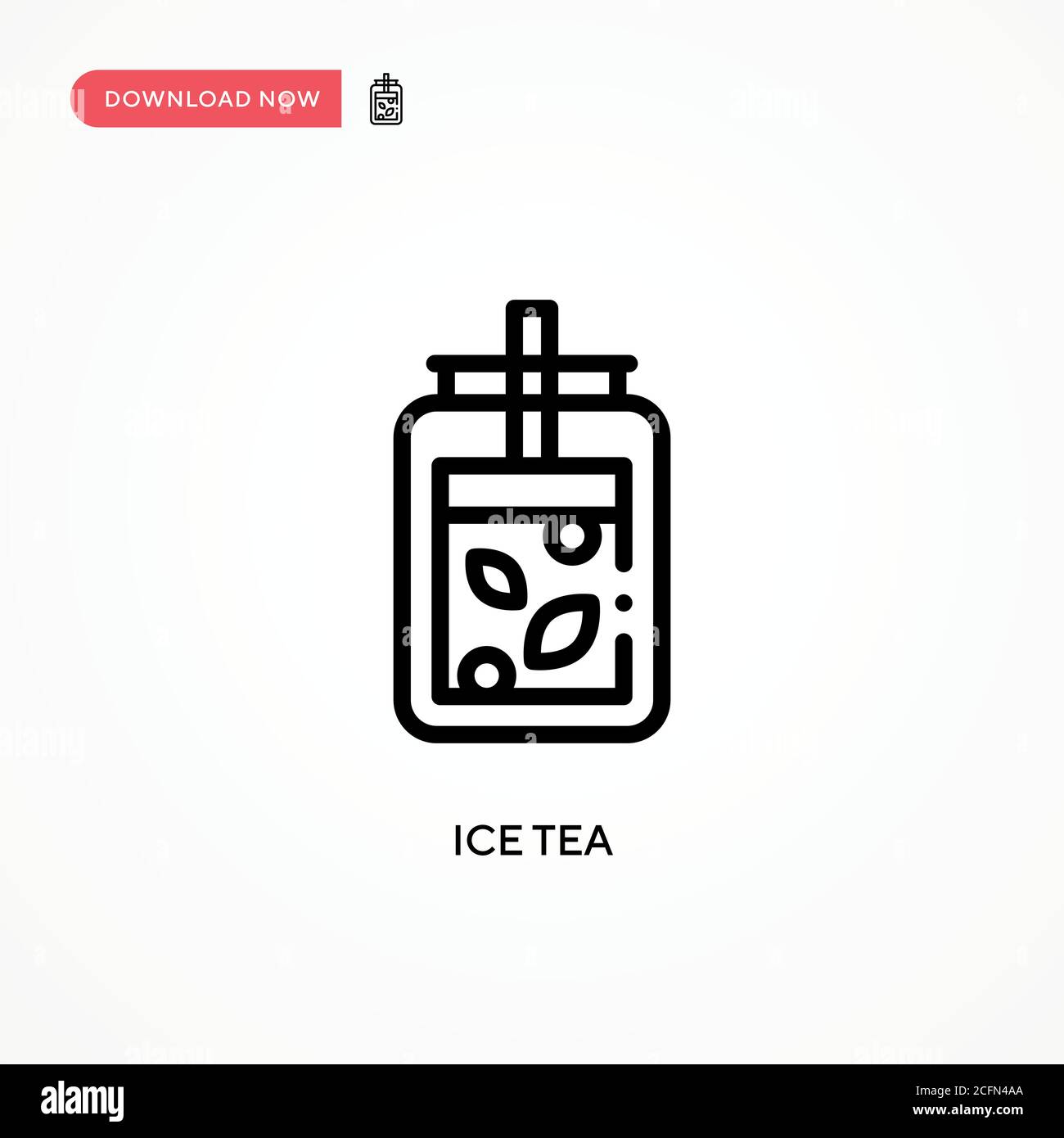 Pitcher of ice tea Stock Vector Images - Alamy