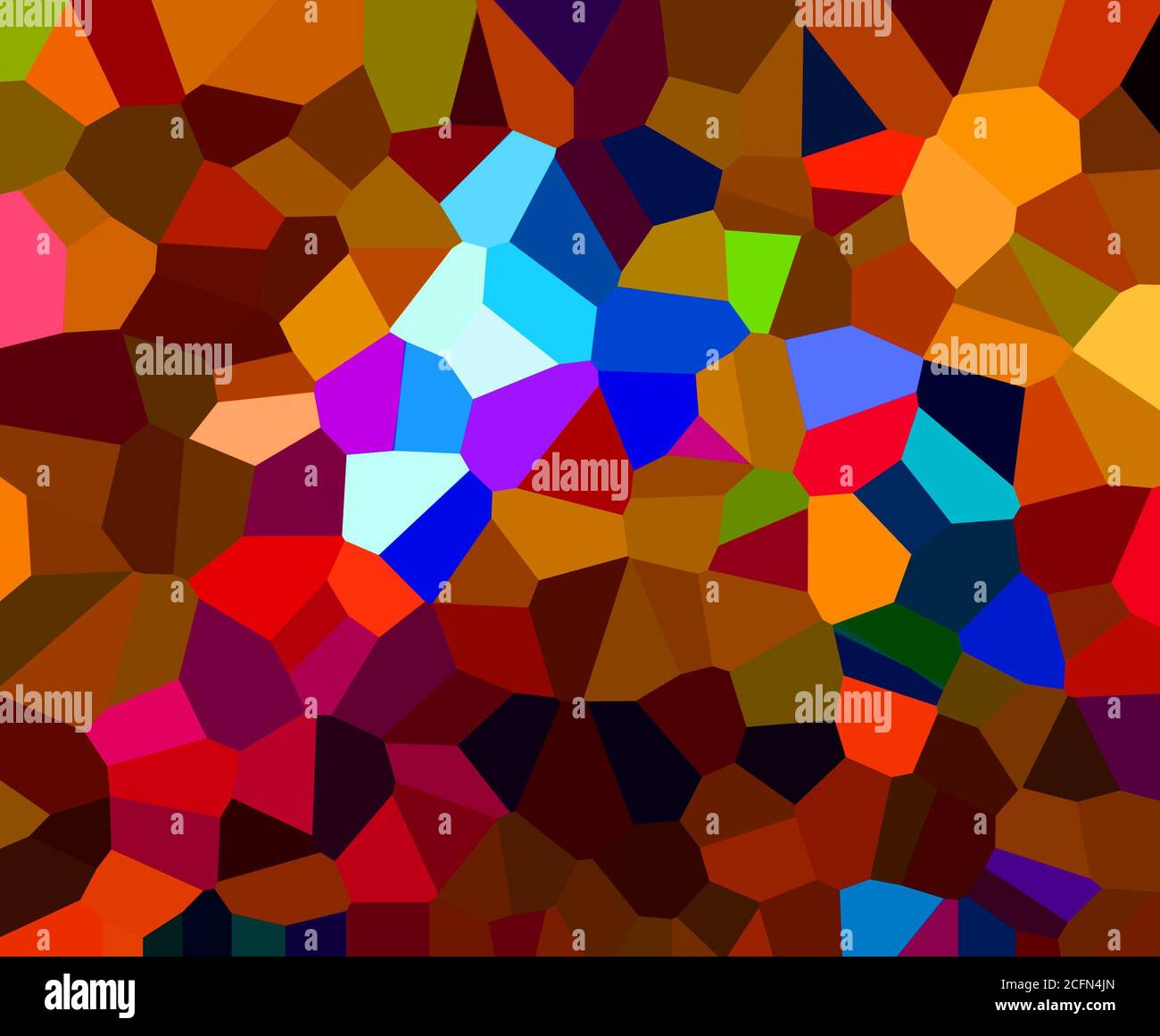 Illustration of Pixels pattern with various bright colors creates an ...