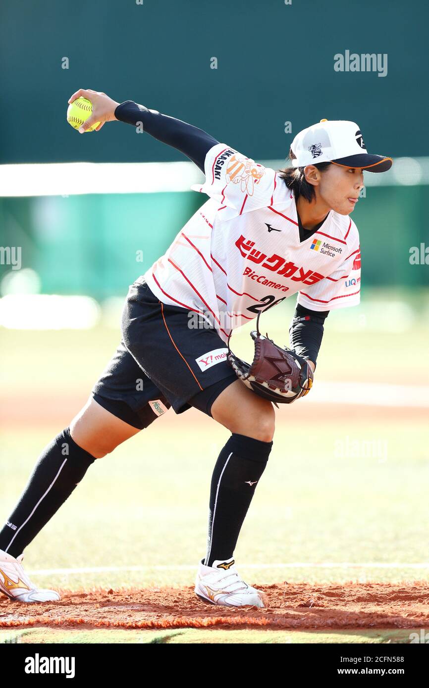 Kanagawa, Japan. 6th Sep, 2020. Misaki Katsumata (Bee Queen) Softball