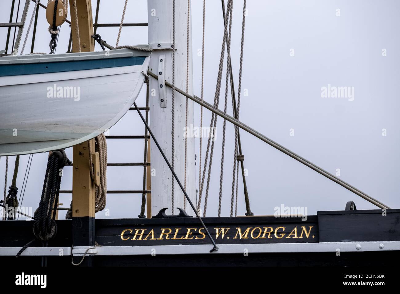 Mystic Connecticut Seaport Stock Photo Alamy