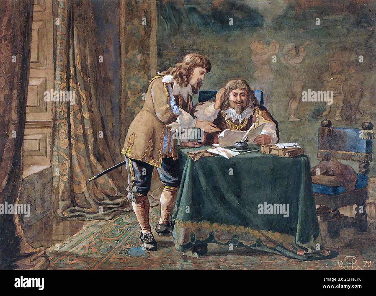 steer, henry reynolds The Gunpowder Plot Lord Monteagle Showing the