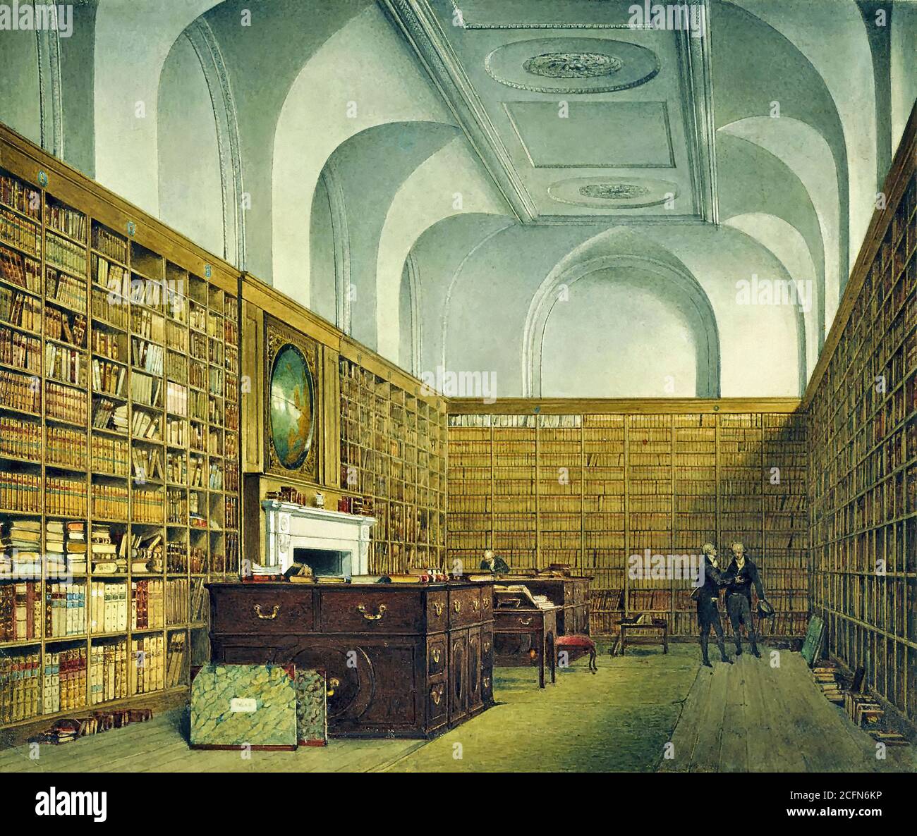 Stephanoff James Buckingham House East Library British School