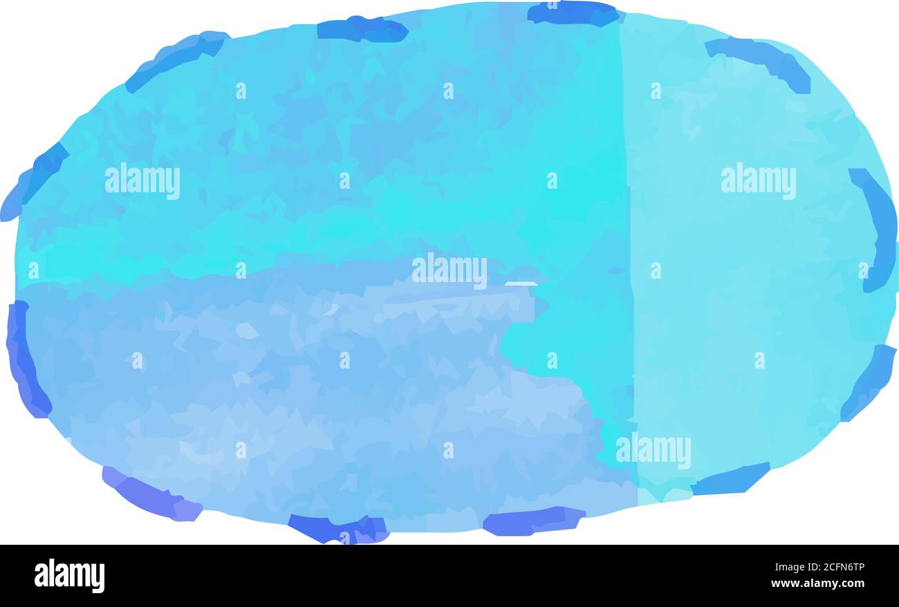 This is a illustration of Horizontal circular frame with warm cold ...