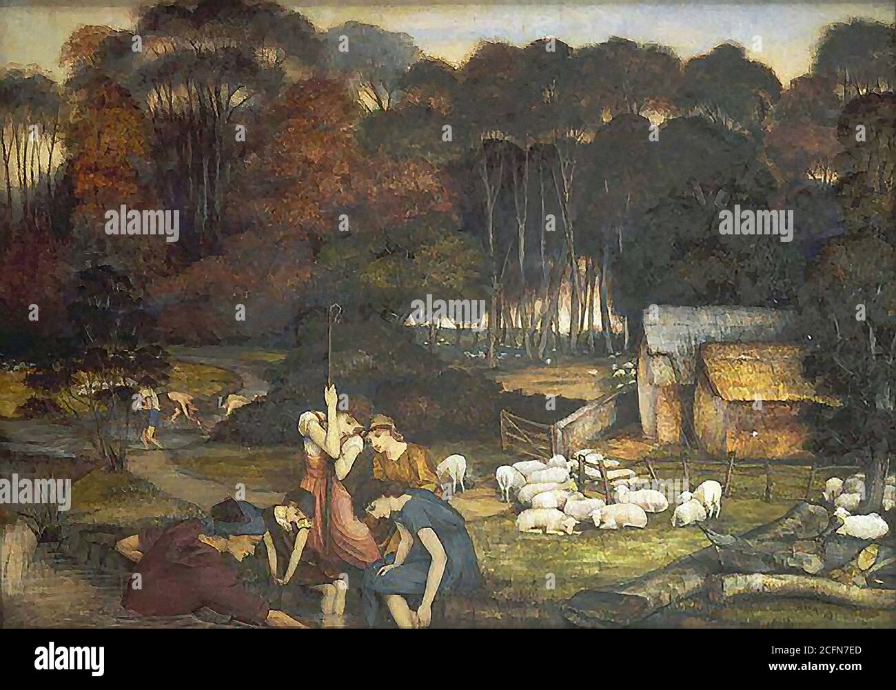 SpencerStanhope John Roddam Autumn British School 19th Century