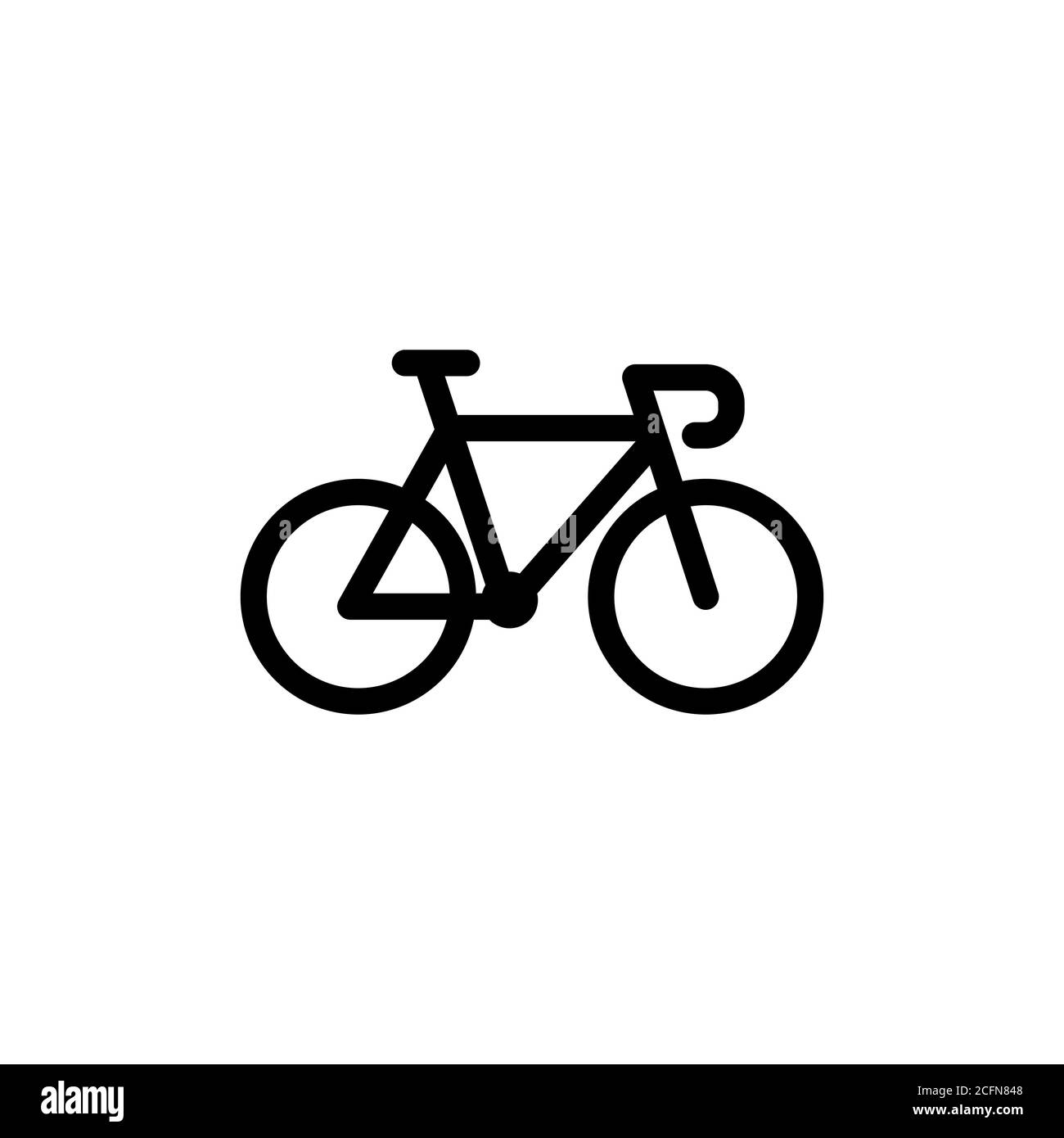 Bicycle icon. Cycling. Bike sign. Vector on isolated white background. EPS  10 Stock Vector Image & Art - Alamy