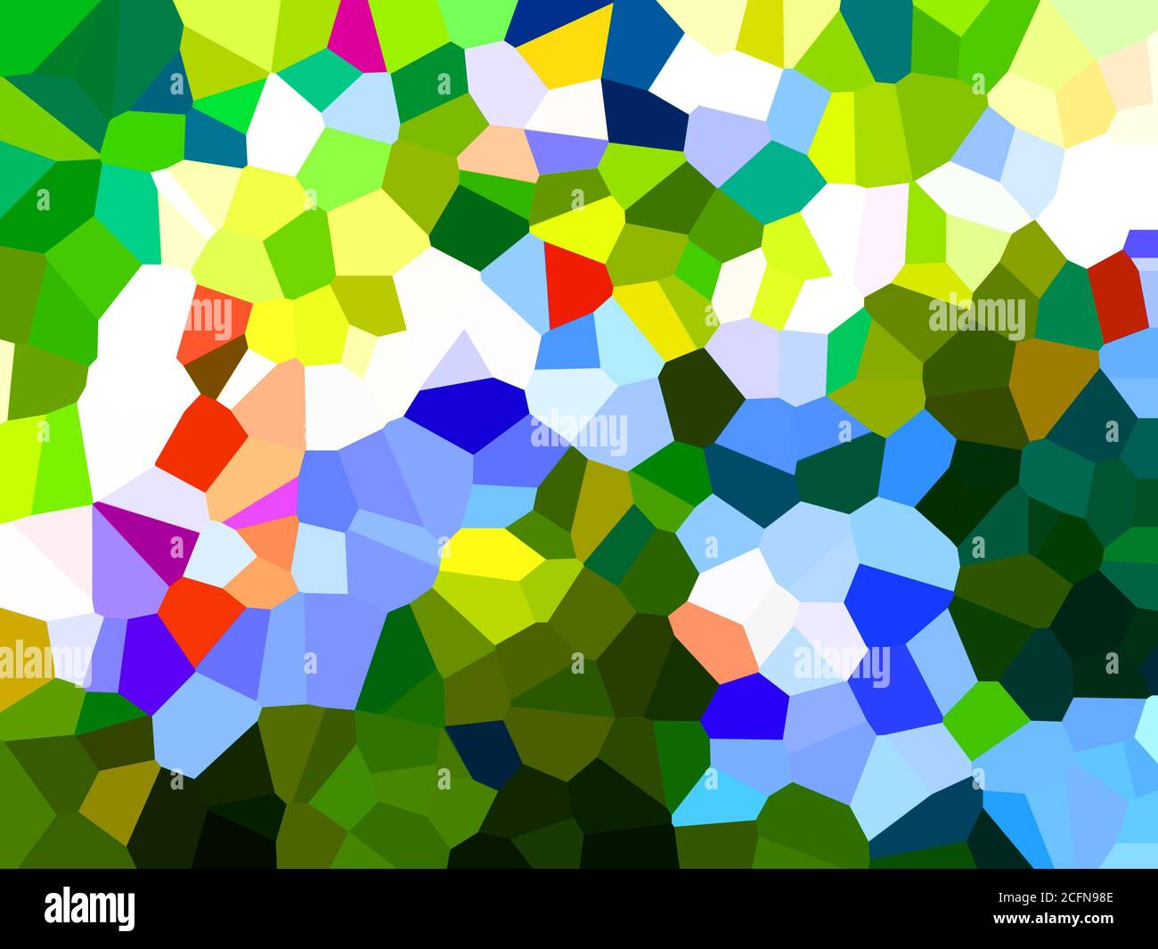 Illustration of Pixels pattern with various bright colors creates an ...