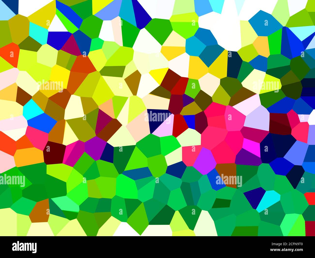 Illustration of Pixels pattern with various bright colors creates an ...