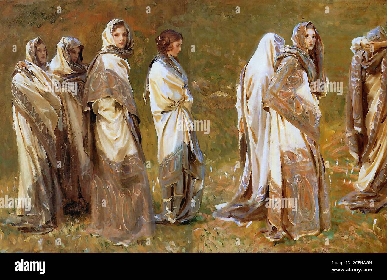 Sargent John Singer - Cashmere - British School - 19th  Century Stock Photo