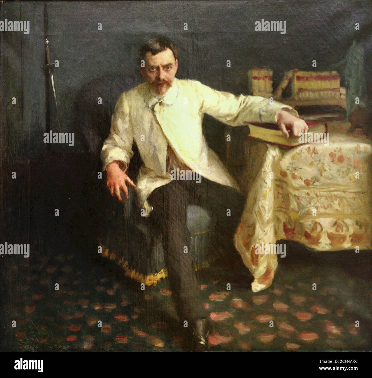 Sargent John Singer - Arsène Vigeant - British School - 19th  Century Stock Photo