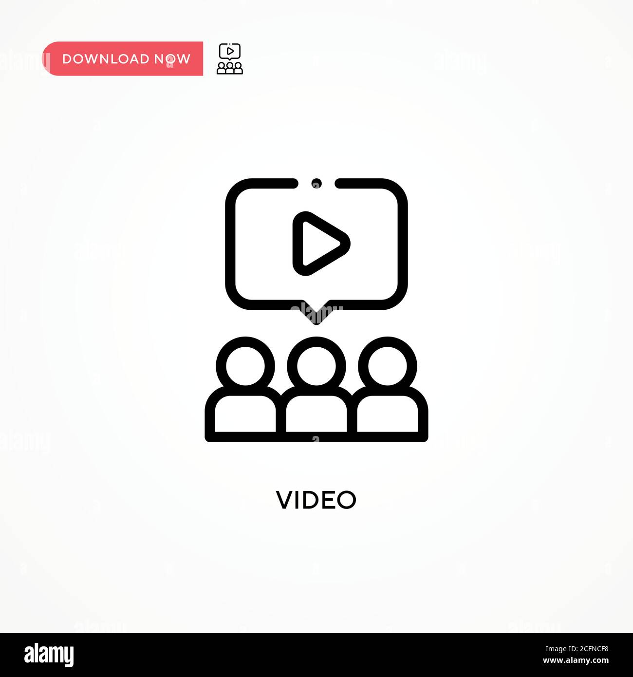 Woman using app distance video Stock Vector Images - Alamy