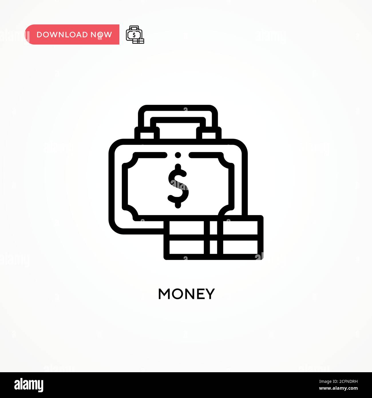 Money vector icon. Modern, simple flat vector illustration for web site ...