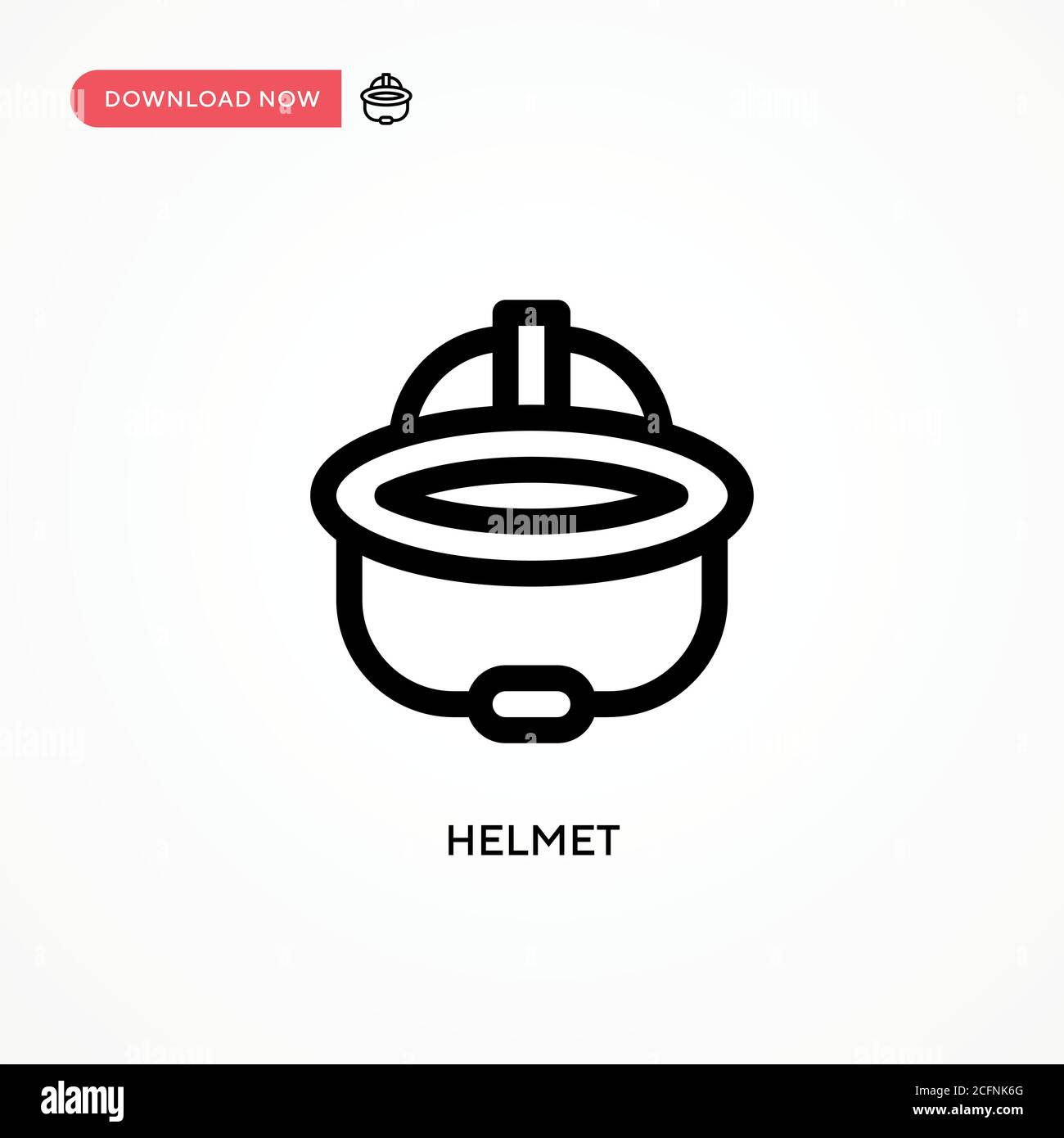Helmet vector icon. Modern, simple flat vector illustration for web ...