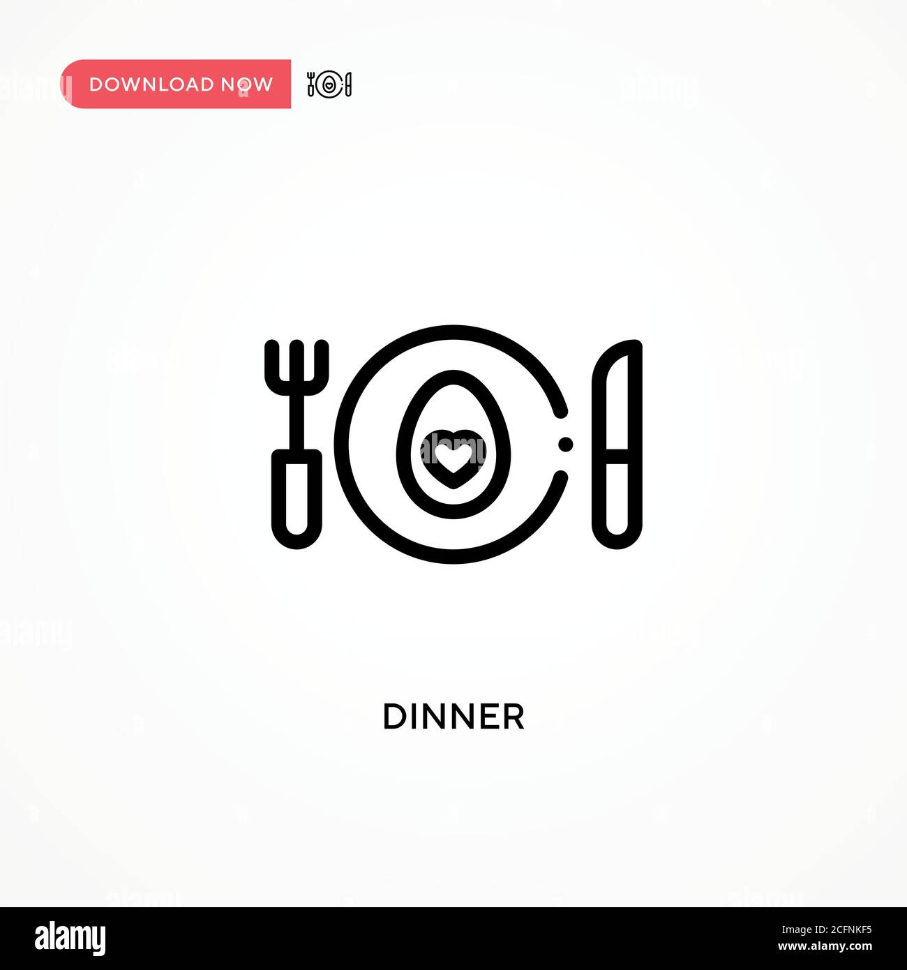 Meal home couple man woman plate table Stock Vector Images - Alamy