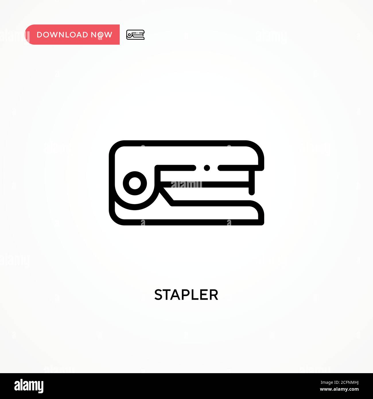 Document staples Stock Vector Images - Alamy