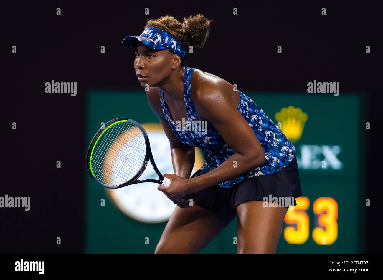 Venus Williams of the United States in action during her second-round match  at the 2019 China Open Premier Mandatory tennis tournament Stock Photo -  Alamy