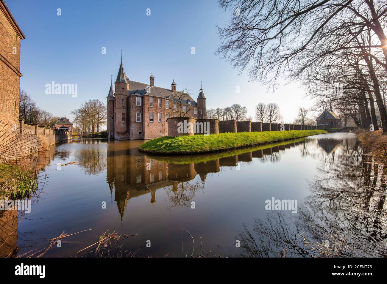 The Netherlands, Oud-Zuilen, Castle Slot Zuylen. Early spring Stock Photo -  Alamy