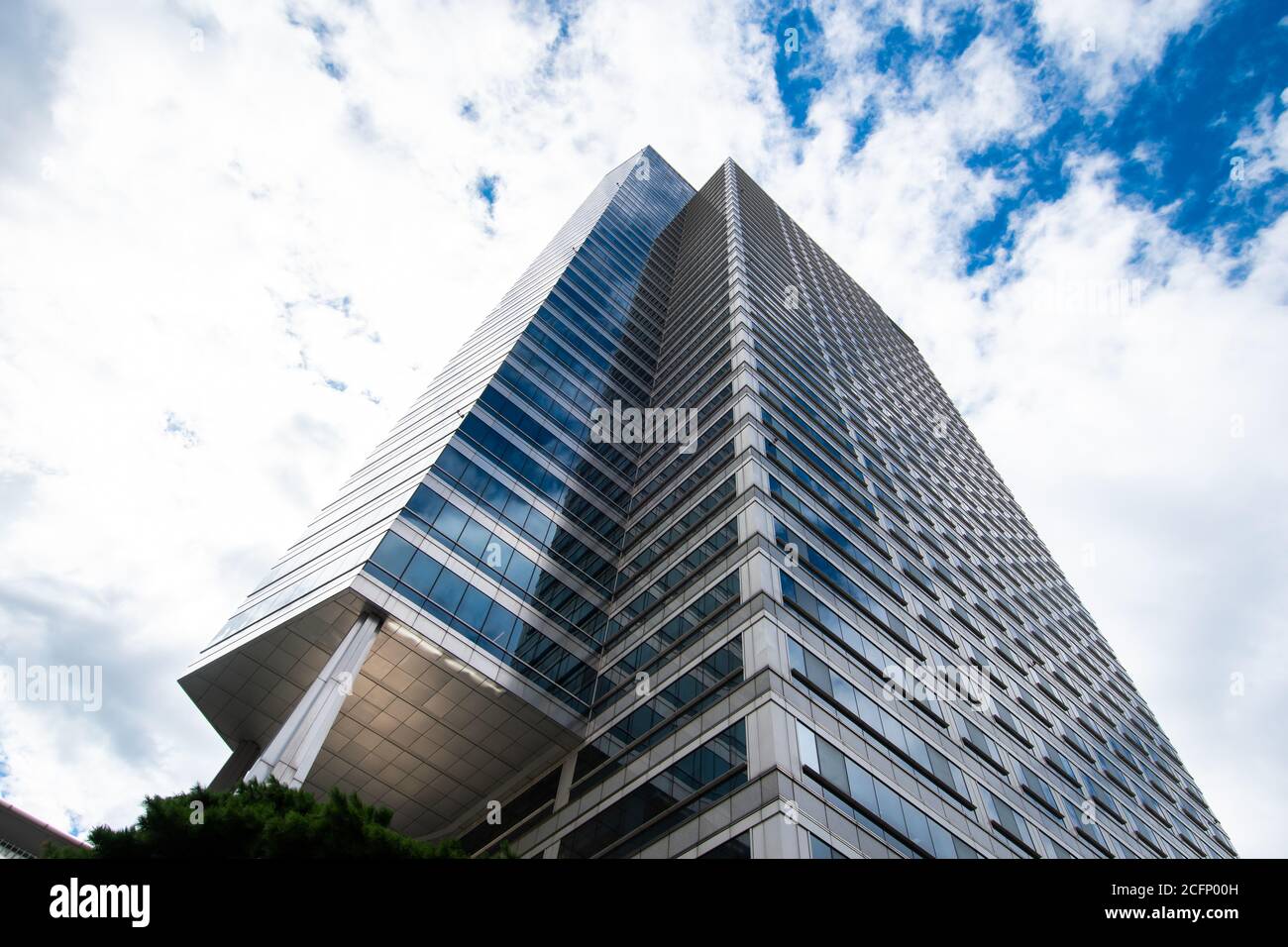 ASEM Tower near COEX Mall in the Gangnam district of Seoul. Stock Photo