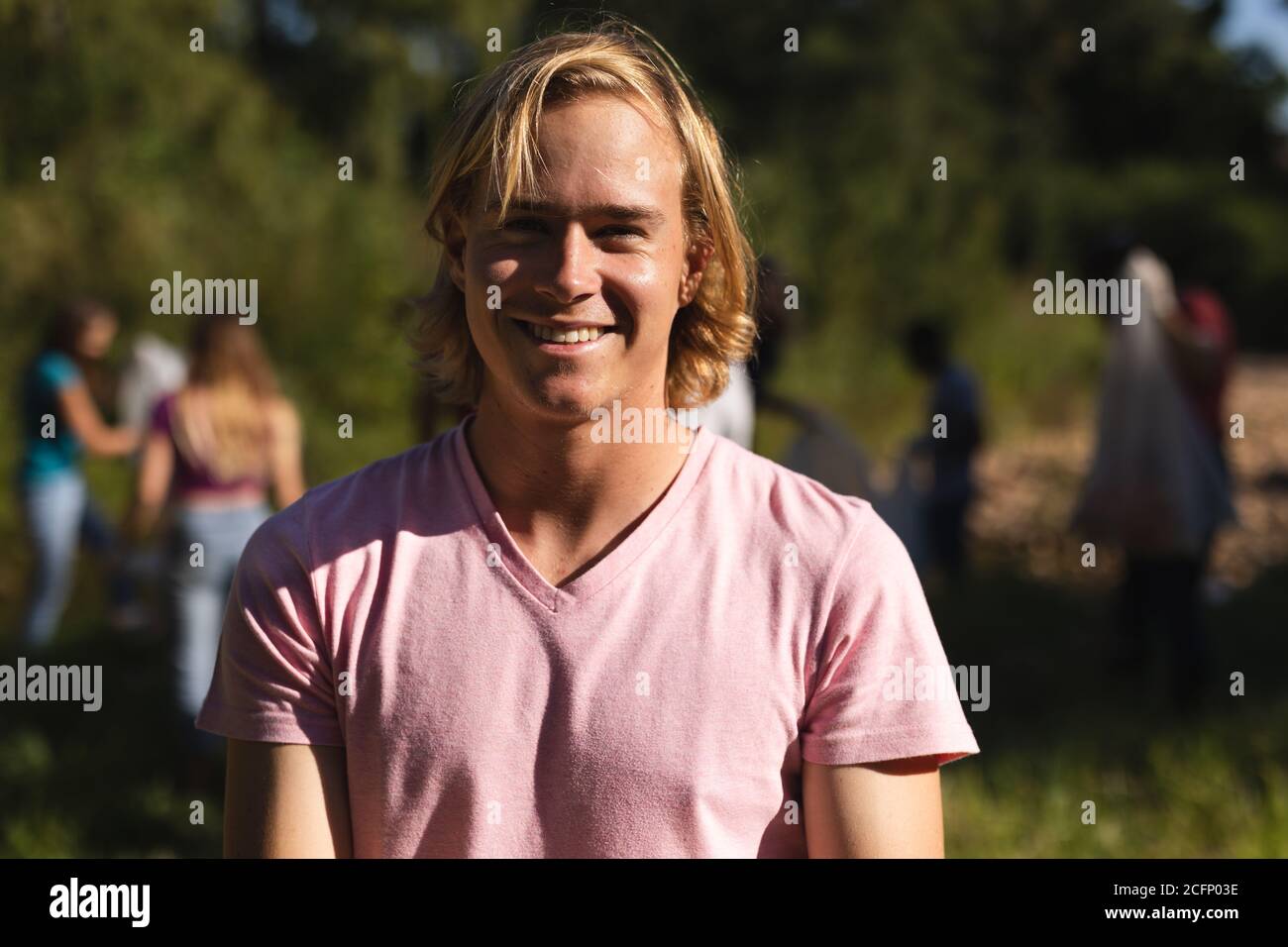 Caucasian male free spirit hi-res stock photography and images - Alamy