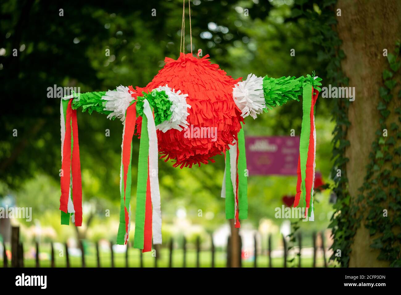 Large Piñata at a Wedding Stock Photo - Alamy