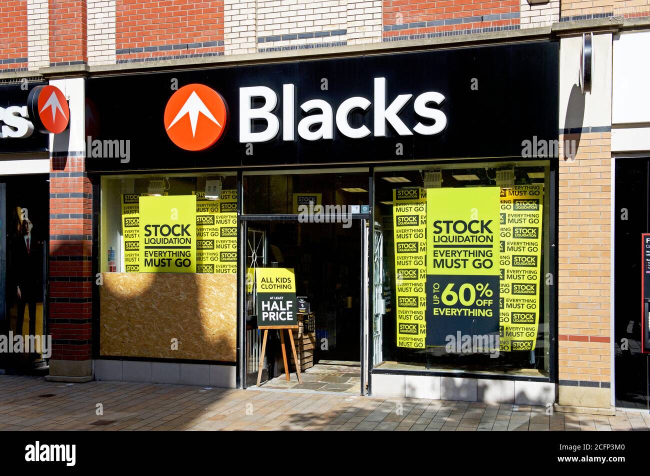 Blacks outdoor clothing store shop hires stock photography and images