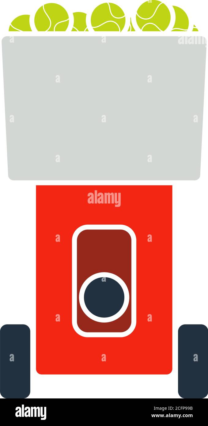 Tennis ball machine hi-res stock photography and images - Alamy