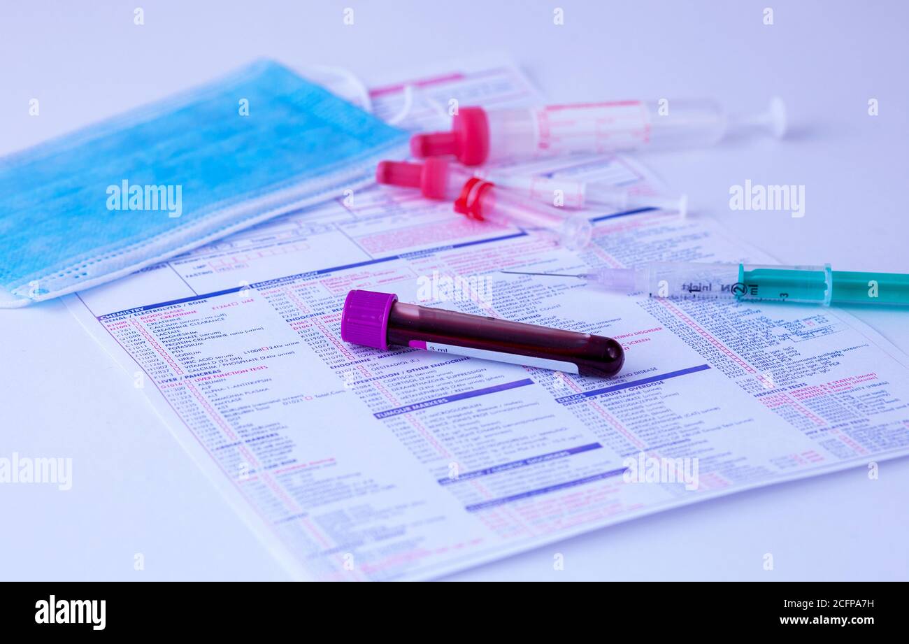 Blood sample collection hires stock photography and images Alamy