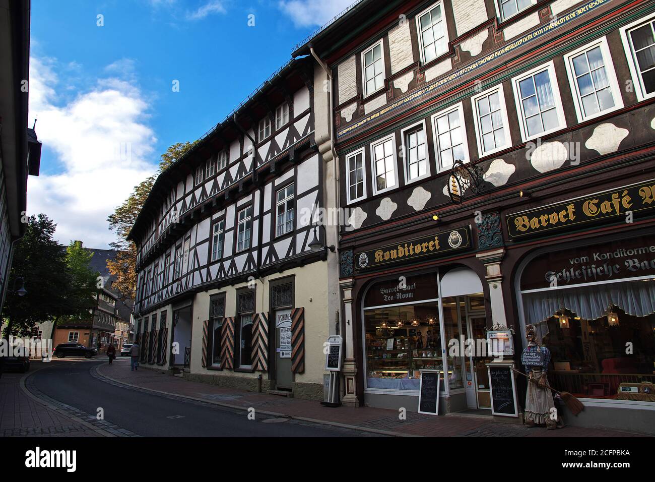 Fachwerk house in Goslar city, Germany Stock Photo