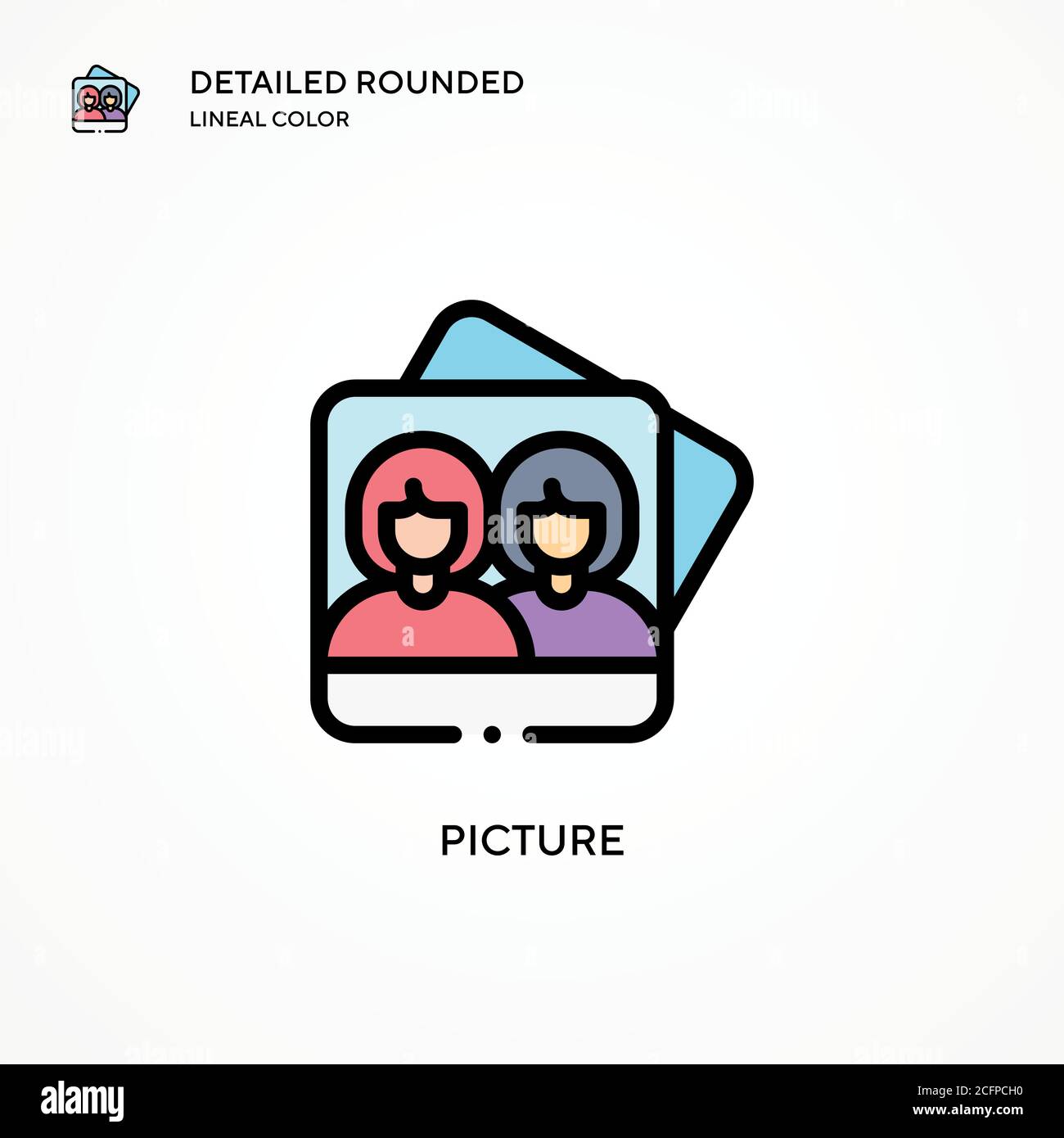 Picture vector icon. Modern vector illustration concepts. Easy to edit ...