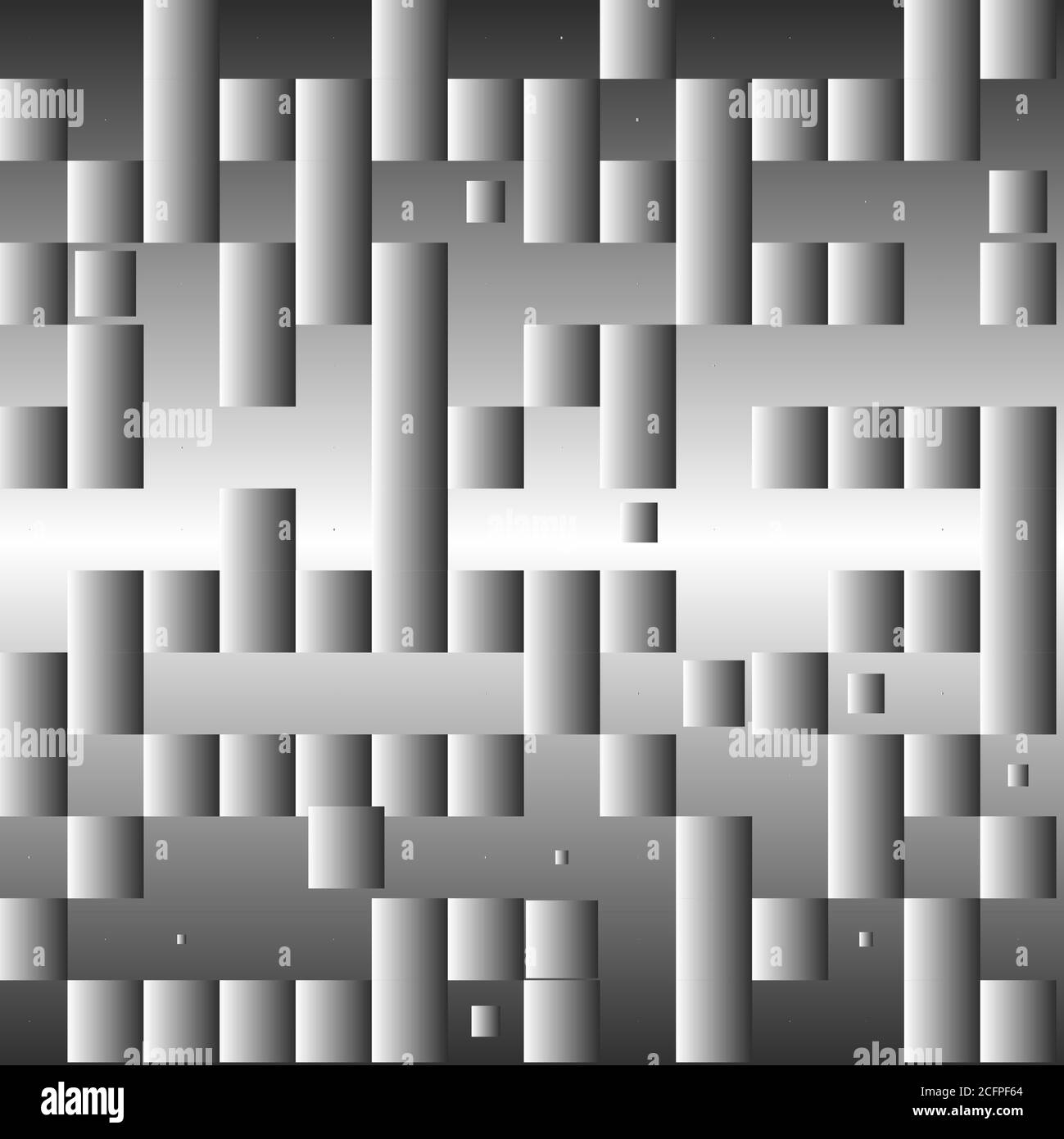 abstract metal background with cubes and cylinders Stock Photo - Alamy