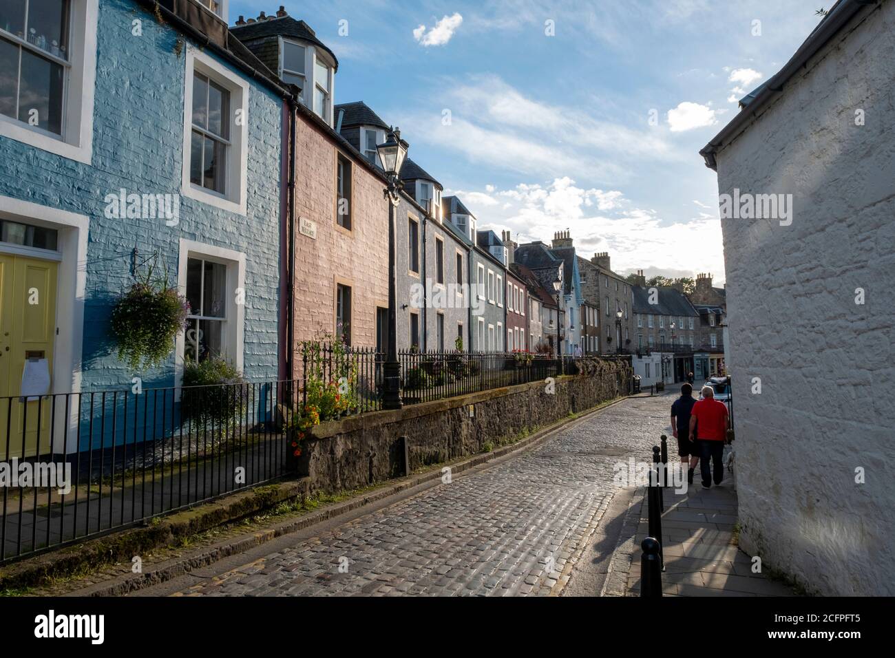 The High Street, South Queensferry, Scotland Stock Photo Alamy