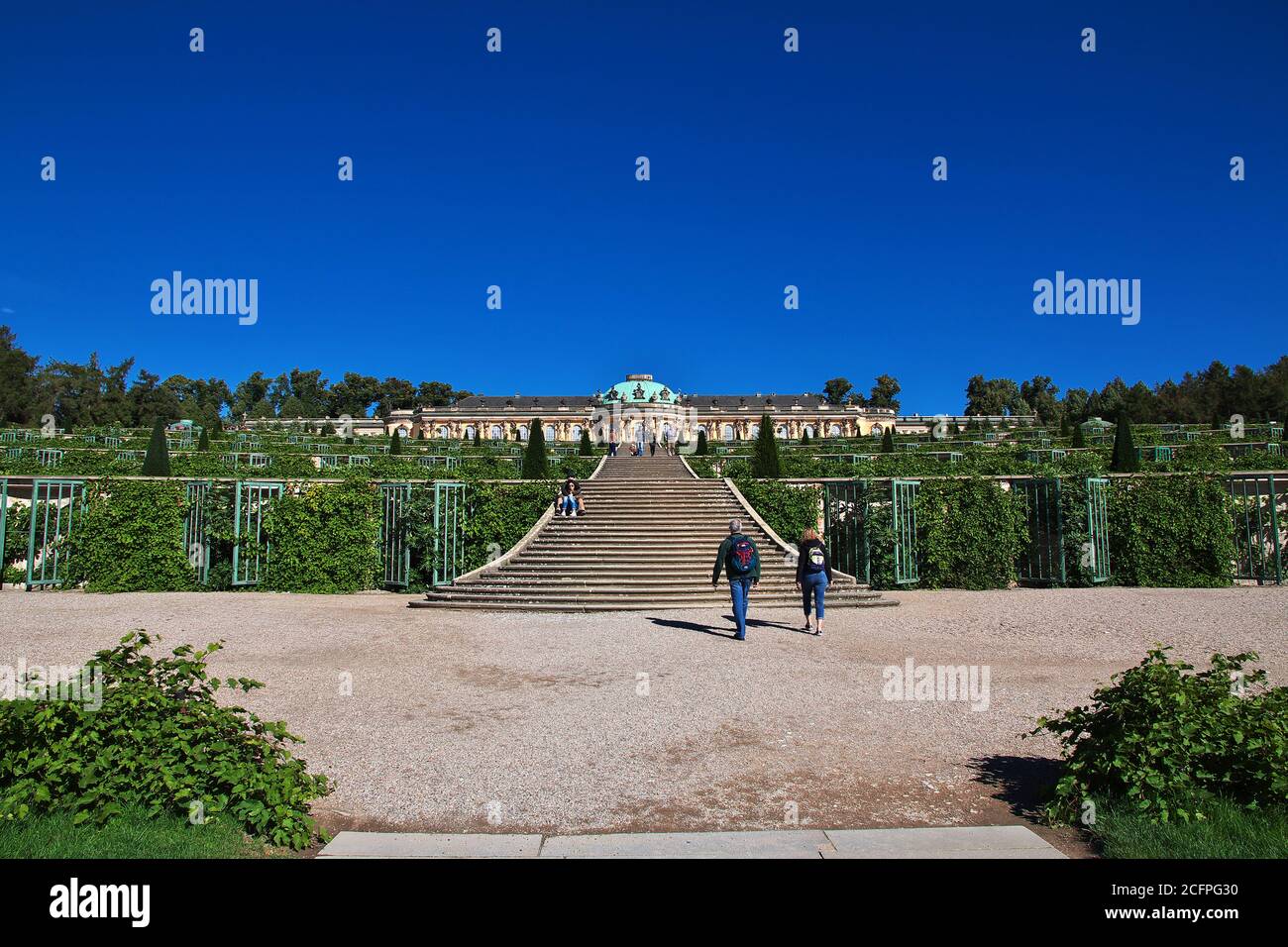 Potsdam palace and park, Germany Stock Photo - Alamy