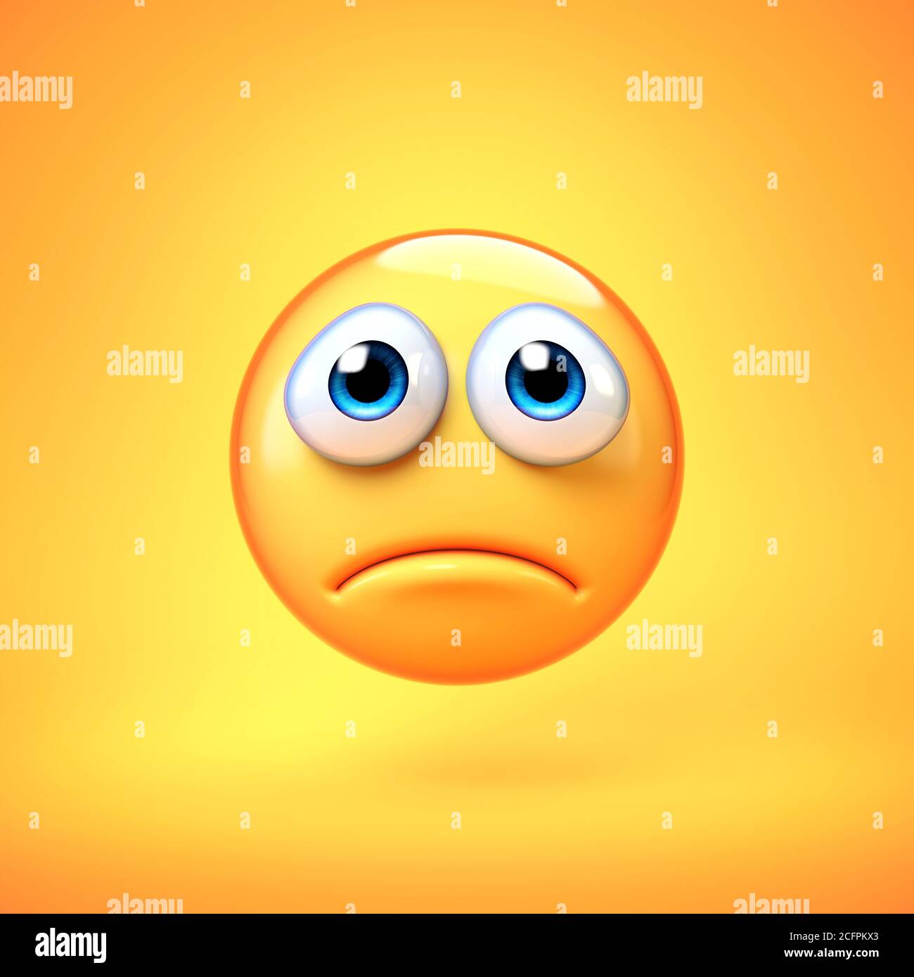 Sad Emoji High Resolution Stock Photography And Images Alamy