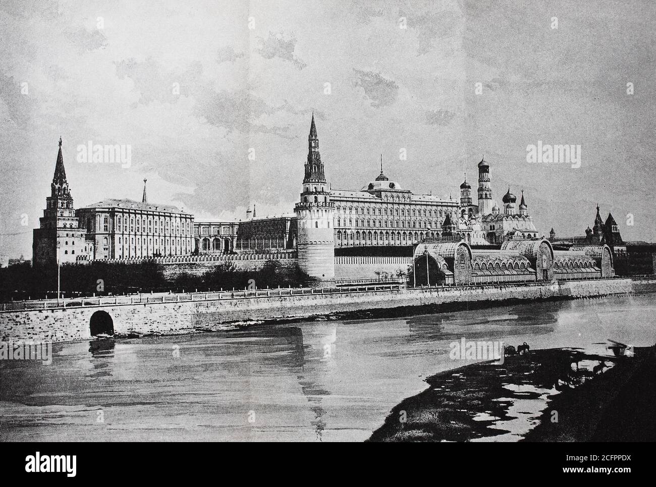 France, Russia-History, 19th Century, Kremlin Russian: , Kreml