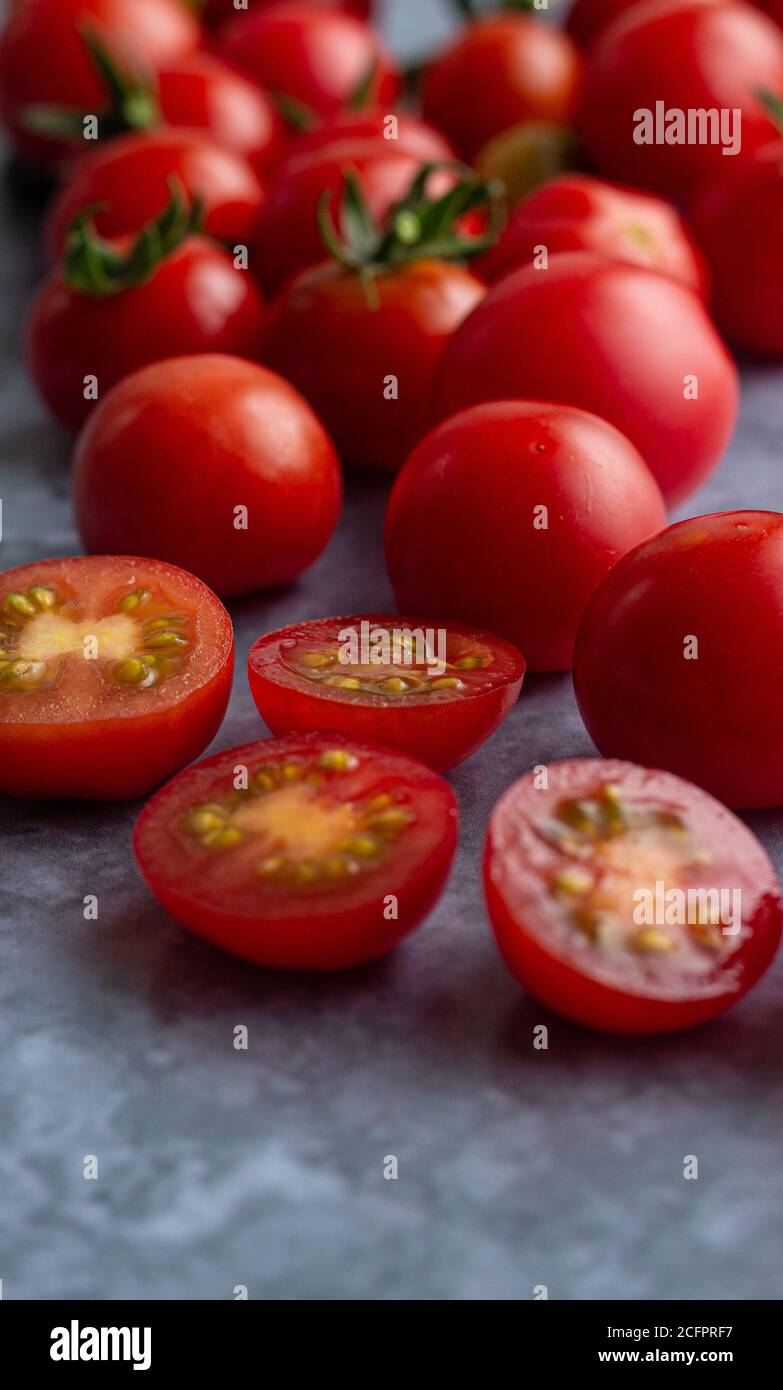 Tomatoes | Cherry Tomatoes Stock Photo