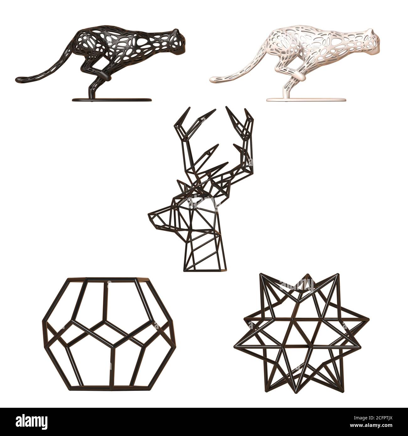 Modern geometric sculpture Cut Out Stock Images \u0026 Pictures - Alamy, image size:1300x1390